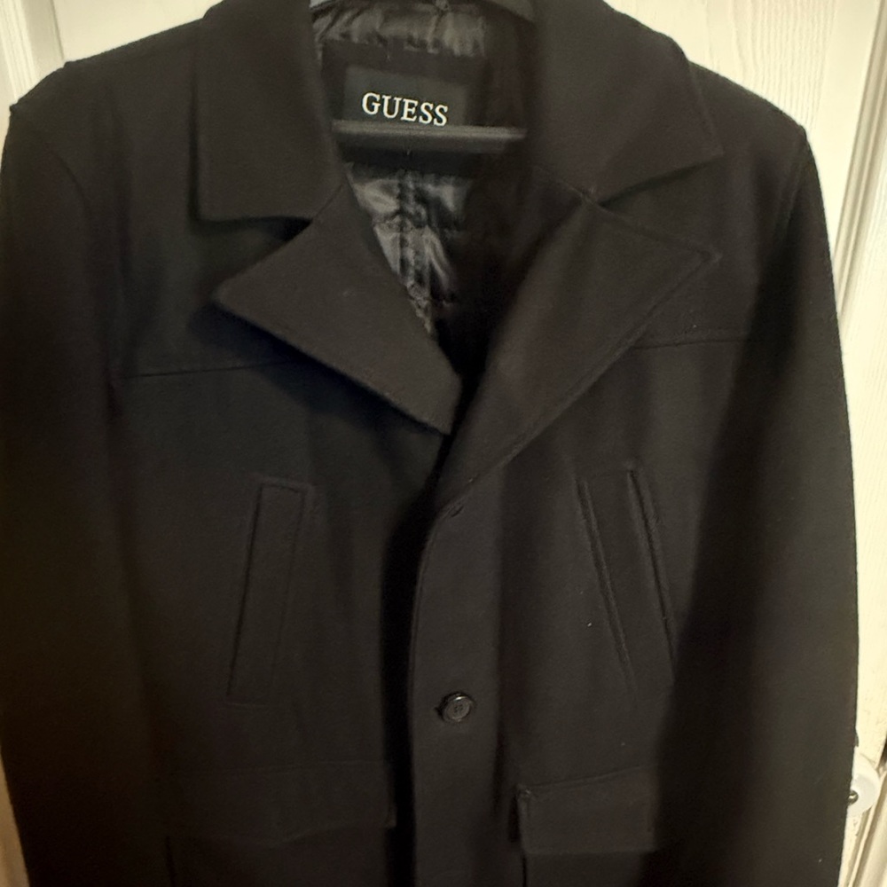 Men’s Guess jacket, wool blend, Large